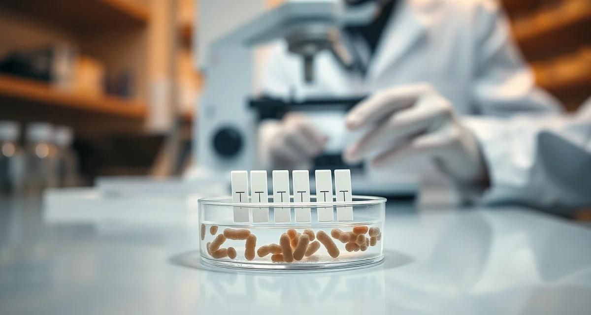Antibiotic resistance testing for koi pond bacteria Bacterial culture sensitivity testing for koi disease antibiotic resistance analysis in professional laboratory setting
