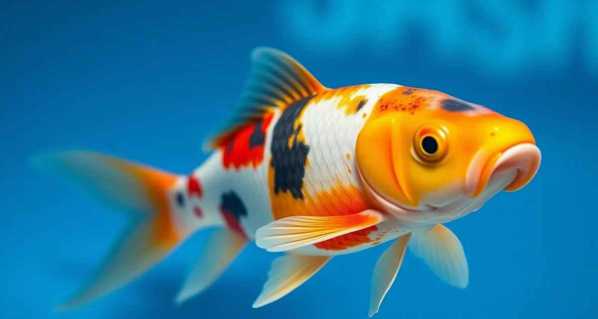 Koi color fading analysis and pigmentation issues Koi fish displaying color fading patterns in pond water, illustrating causes of color loss in koi fish health management.