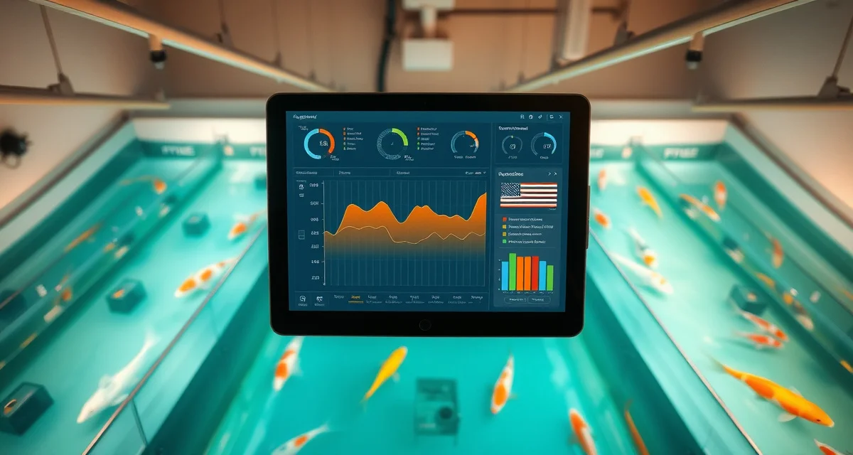 Automated quarantine management system for koi dealers KoiQuanta quarantine automation dashboard monitoring multiple koi dealer quarantine tanks with real-time water quality analytics and compliance tracking