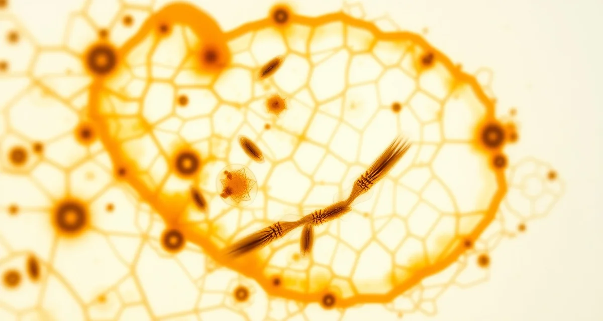 Gill parasite identification under microscope Microscopic view of koi gill sample showing gill fluke parasites during diagnostic biopsy procedure