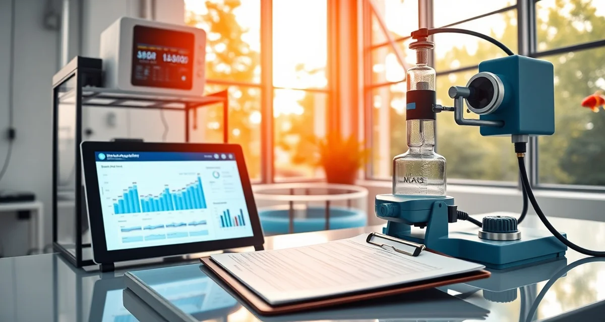 Evaluating koi supplier quarantine protocols Koi supplier quarantine standards assessment dashboard displaying disease tracking metrics and water quality analytics for safe fish sourcing