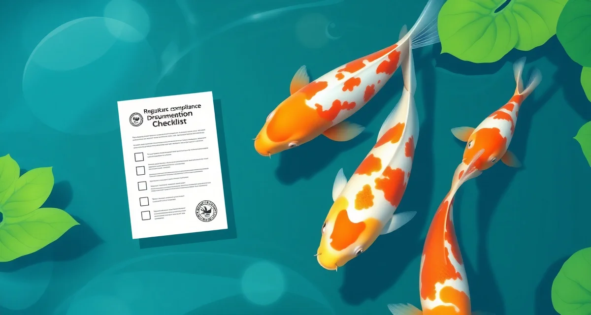 ODOW koi dealer quarantine record requirements Ohio koi pond regulations compliance documentation with quarantine records and ODOW inspection requirements for fish dealers